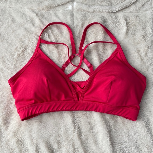 Bally hot pink sports bra - Picture 1 of 3
